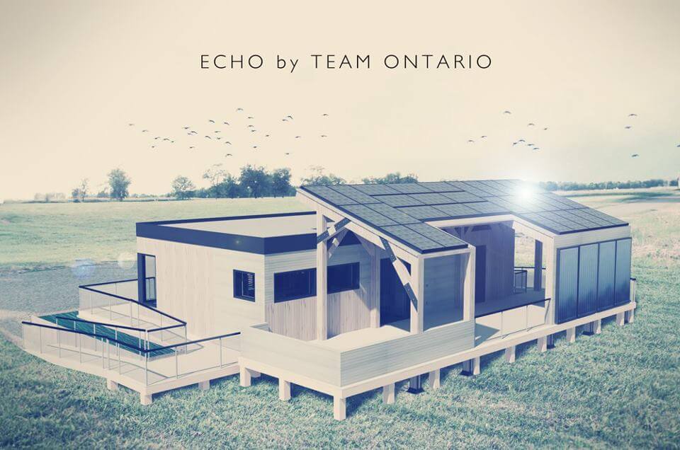 Team Ontario's Solar Decathlon house featured on CBC news Algonquin