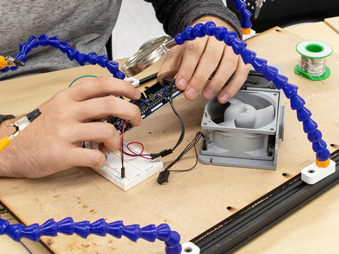 3D Printed Fan - MakerSpace Lab