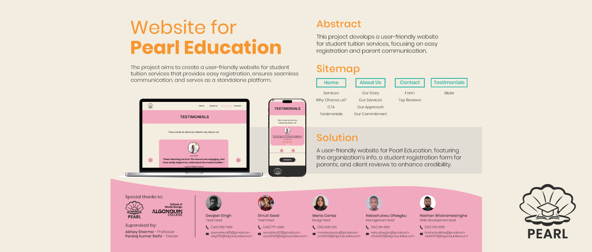 Pearl Education Header Image