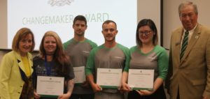 Student Changemaker Award winners
