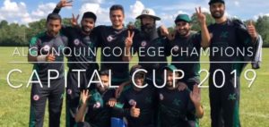 Algonquin College's first competitive cricket team