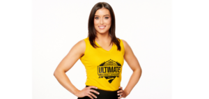 Headshot of Victoria Coleman in yellow team shirt from Canada's ultimate challenge