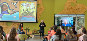 In circle session as part of first Indigenous Speaker Series