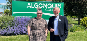 CICan President Pari Johnston and Algonquin College President and CEO Claude Brule