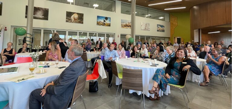 The Algonquin College community gathered to celebrate Laura's retirement.