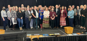 Group photo of attendees from News of the Nation conference