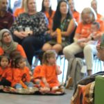 National Day for Truth & Reconciliation 2024 - Sarah Wright, Professor reading Phyllis' Orange Shirt