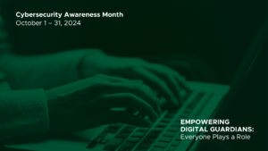 Cybersecurity Awareness Month Image Theme