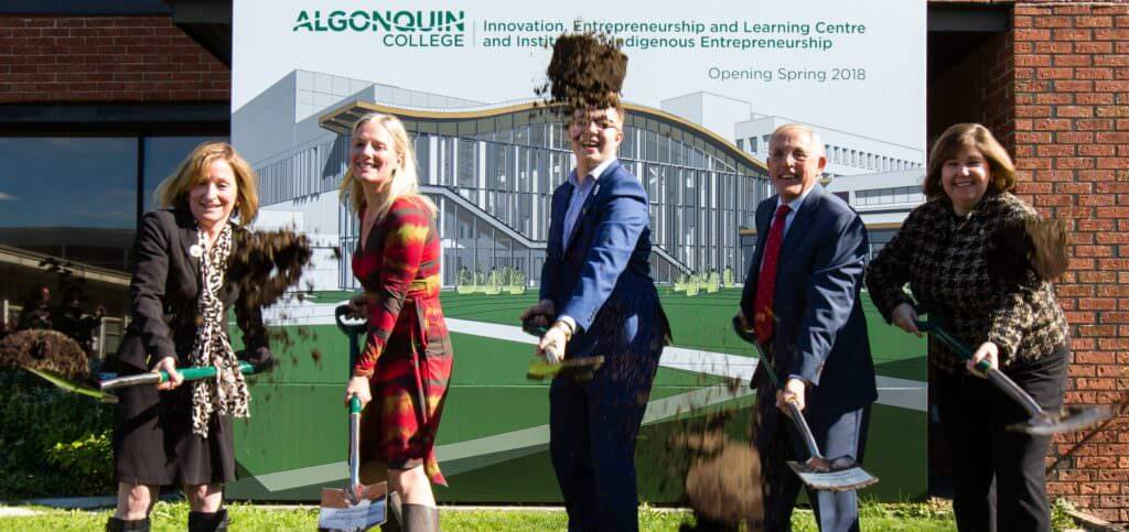 Algonquin College Announces Innovation Entrepreneurship And Learning   Custom Custom Size   Groundbreaking New 1024x483 