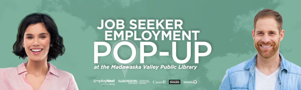 Barrys Bay Job Seeker Employment Pop-up at the Library