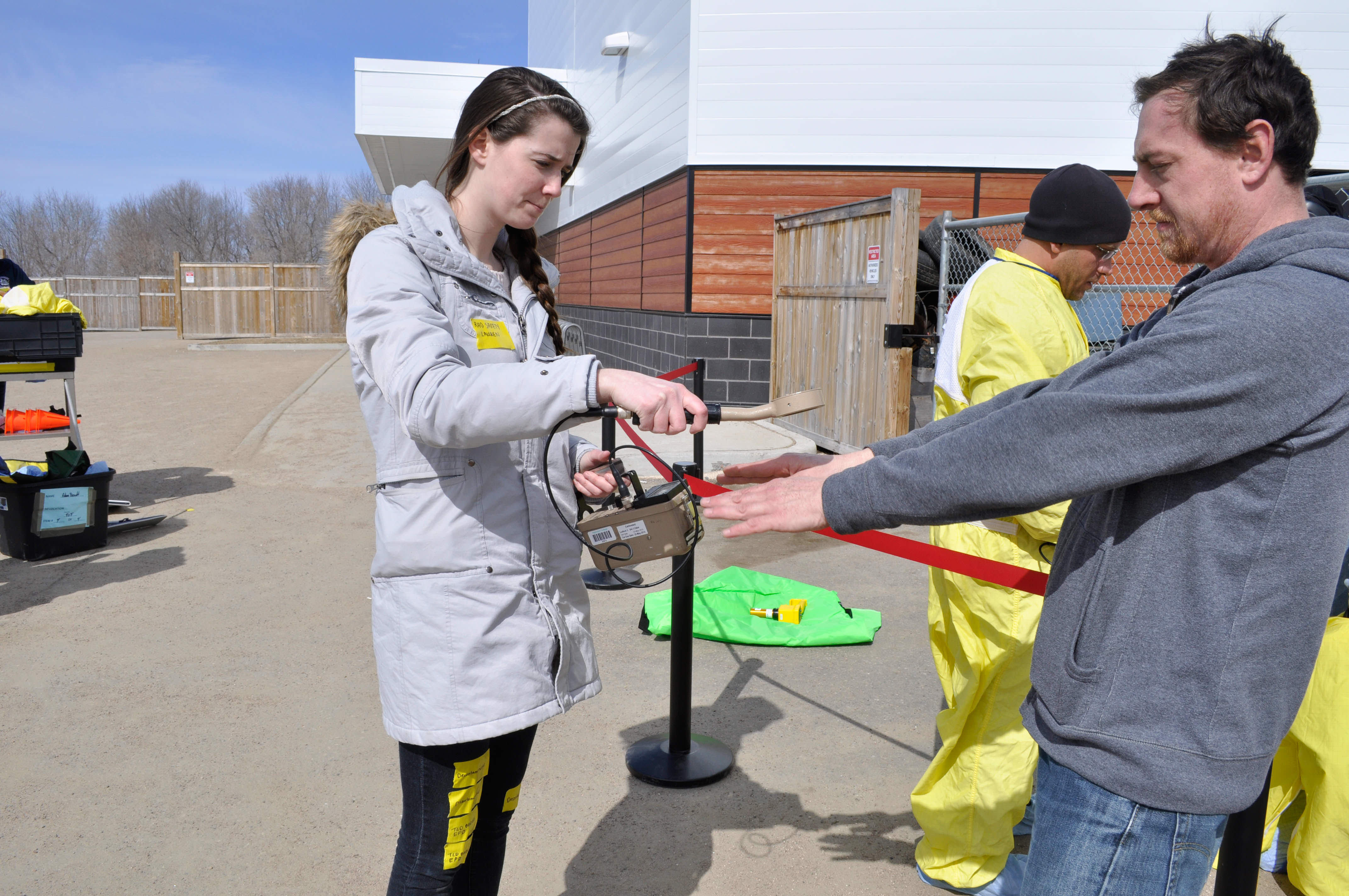 Download Radiation Safety, Mock Disaster Scenario - Pembroke Campus