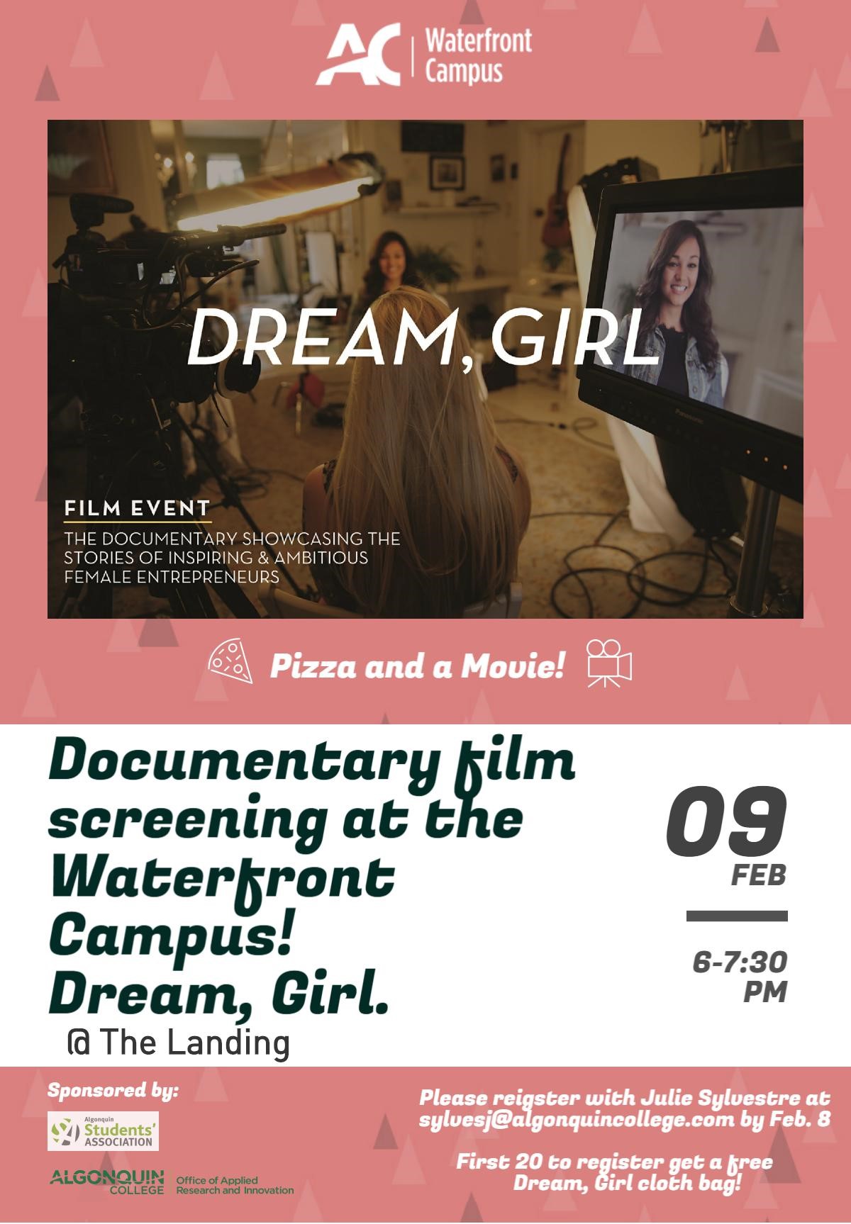 Dream Girl Documentary Movie Pembroke Campus