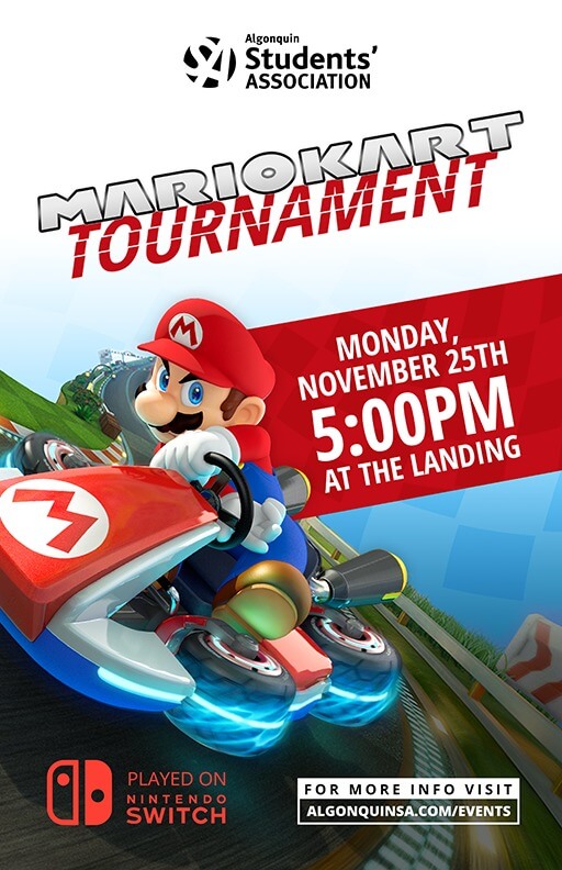 Mario Kart Tournament Pembroke Campus
