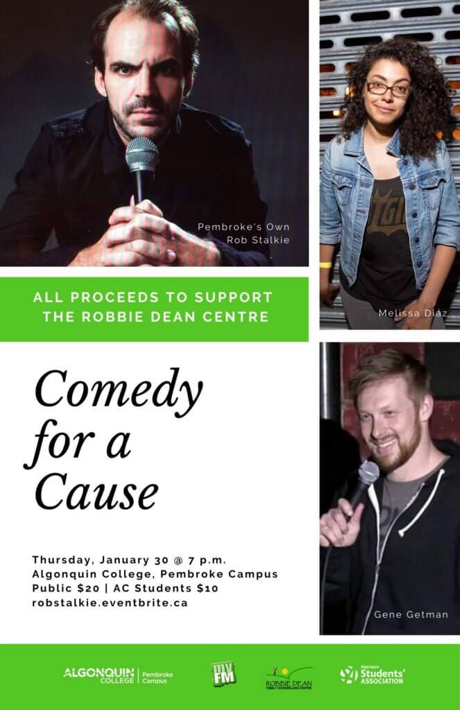 Comedy for a Cause, Algonquin College, Pembroke Campus