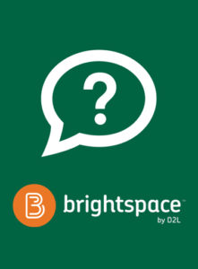 Brightspace Help, Algonquin College, Pembroke Campus