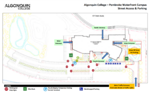 Site Parking Lot Map