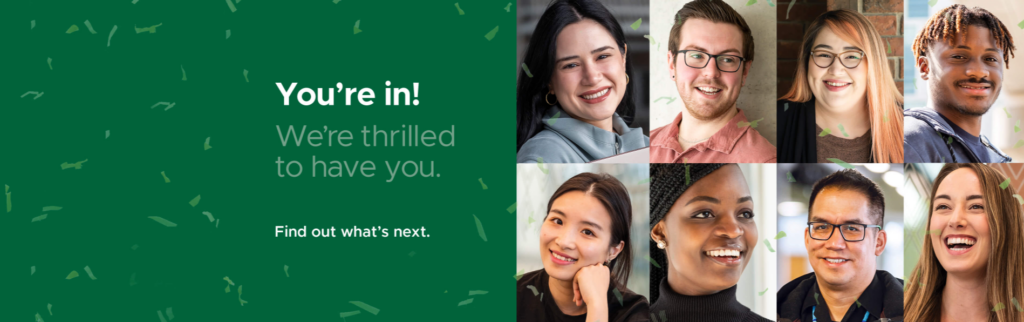 You're in! We're thrilled to have you. Find out what's next. 