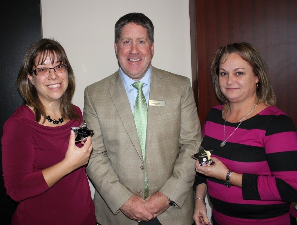 Norma Albert, Elaine Foster and Gloria Abernethy | President's Star Award