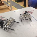 Another view of machined parts for All Saints CHS Robot